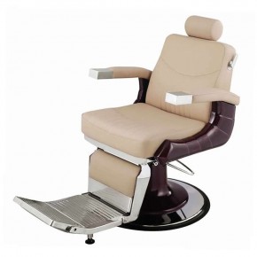 "CLAUDIUS" Barber Chair in Khaki