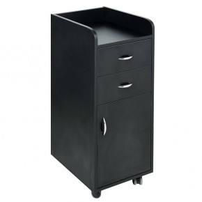"OLICANA" Salon Trolley - Black