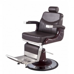 "CLAUDIUS" Barber Chair in Soft Chocolate
