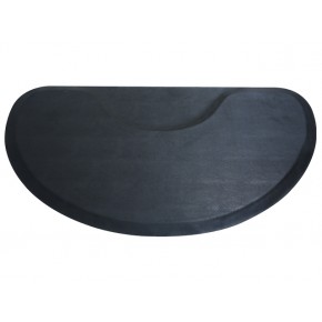 Semi-Circle Salon Floor Mat for Round Base