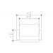 Delta Collection - "WINDSOR" Shampoo Bowl Backwash Unit with UPC Fixtures