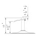 Light Weight Hydraulic Round Base