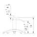 Salon Chair Hydraulic Star Base