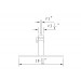 Stainless Steel Square Base