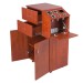 "CORIA" Salon Trolley - Cherry Colour