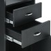 "OLICANA" Salon Trolley - Black