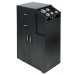 "CORIA" Salon Trolley - Black 