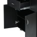 "CORIA" Salon Trolley - Black 
