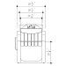 "TAPER" Shampoo Bowl Backwash Unit