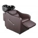 "TAPER" Shampoo Bowl Backwash Unit in Soft Chocolate