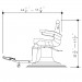 "CLAUDIUS" Antique Barber Chair