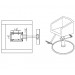 Stainless Steel Square Base