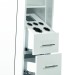 "SICILY" Single Salon Station - White Lacquer