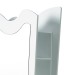 "SICILY" Single Salon Station - White Lacquer