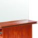 "SALAMIS" Double Sided Salon Station - Cherry 